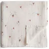 Image de Maxi lange en coton bio Boats (120 x 120 cm)