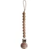 Image de Attache sucette Eva Pale Taupe