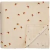 Image de Maxi lange en coton Butterflies (120 x 120 cm)