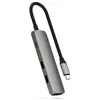 Image de SATECHI Multiports USB-C Slim 4-en-1 4K (Gris)