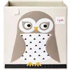 Image de Cube de rangement en tissu Chouette
