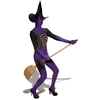 Image de Morphsuits™ Sorcière Violette MPPWM