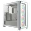 Image de Corsair iCUE 4000X RGB Tempered Glass (Blanc)