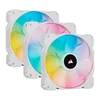 Image de Corsair SP120 RGB ELITE Triple Pack Blanc + Ligthing Node CORE