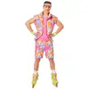 Image de Déguisement Ken Roller ® adulte, taille L FETE-FW107144L