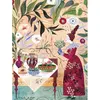 Image de Puzzle 1000 pièces : La Dame aux plantes NPZAL2522