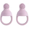 Image de Lot de 2 sucettes grignoteuses en silicone Soft Lilac