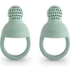 Image de Lot de 2 sucettes grignoteuses en silicone Cambridge blue