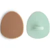 Image de Lot de 2 brosses pour croûtes de lait Natural-Cambridge Blue