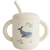 Image de Tasse à paille Whales