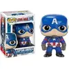 Image de Figurine Funko Captain America Civil War POP! Bobble Head Captain America Bleu 10 cm FK7223