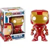 Image de Figurine Bobble Head Iron Man vynil Funko Captain America Civil War POP! Rouge 10 cm FK7224