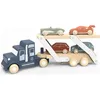Image de Camion transporteur avec 4 voitures