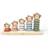 Image de Jeu à empiler famille singe