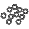 Image de AXA1040 Thin Hex Nut M3 Black (10) AXA1040-AXIC1040