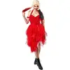Image de Robe rouge Adulte Harley Quinn™ I-702702M