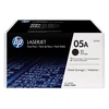 Image de HP 05A Pack de 2 (CE505D) - Noir