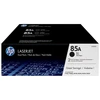Image de HP 85A Pack de 2 (CE285AD) - Noir