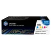 Image de HP 125A Pack de 3 (CF373AM) - Cyan, Magenta et Jaune