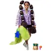 Image de Poupée Barbie Extra : Brune à nattes avec élastiques Mattel-GXF10