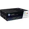 Image de HP 131A Pack de 3 (U0SL1AM) - Cyan, Magenta et Jaune