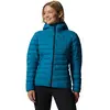 Image de Doudoune full zip femme Mountain Hardwear Deloro Down 2004161-446 Bleu XS