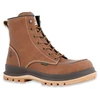 Image de Chaussures de sécurité hamilton chaussures de sécurité hamilton marron t43 textile cuir 43 marron caoutchouc fibre de verre hro - résistance à la chal