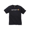 Image de T-shirt manches courtes col tricot 200 - 300 g s noir coton t-shirt 0 1 pièce(s) t-shirt manches courtes noir ts - carhartt