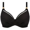 Image de Haut de maillot de bain plissé armatures femme Fantasie East Hampton Noir 85J FS502801BLK