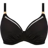 Image de Haut de maillot de bain plissé armatures femme Fantasie East Hampton Noir 90I FS502801BLK