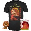Image de Figurine Funko POP & T-shirt Disney The Lion King Mufasa Noir S 889698379717
