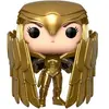 Image de Figurine Funko Pop DC Comics Wonder Woman 84 - Wonder Woman Gold Shield Metallic Exclusive Doré 9 cm 889698466592