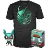 Image de Figurine Funko POP & T-shirt My Hero Academia Deku with Helmet Noir M 889698491884