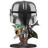 Image de Figurine Funko Pop Star Wars Mandalorian with Yoda Child Marron 25 cm 889698499316