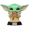 Image de Figurine Funko Pop Star Wars Mandalorian The Child with Frog Beige 9 cm 889698499323
