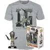 Image de Figurine Funko POP & T-shirt Star Wars IG-11 With The Child Exclusive Gris S 889698517676