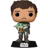 Image de Figurine Funko Pop Star Wars Mandalorian Mando Holding Child Marron 9 cm 889698545259