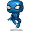 Image de Figurine Funko POP Marvel Make a Wish Spiderman Metallic Bleu 9 cm 889698636759