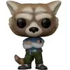Image de Figurine de collection Funko POP Marvel Guardians Of The Galaxy Rocket Marron TU 889698675147