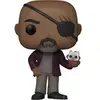 Image de Figurine de collection en vinyle Funko The Marvels POP Nick Fury 9 cm Marron 9 cm FK67640