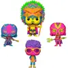 Image de Figurine Funko Pop Marvel Black Panther Wakanda Forever Exclusive (x4) Rose TU 889698691482