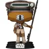 Image de Figurine de collection vinyle Funko Star Wars Return of the Jedi 40th Anniversary POP! Leia Marron 9 cm FK70748
