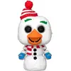 Image de Figurine Funko Pop Five Nights at Freddys Holiday Snow Chica Blanc 9 cm 889698724869
