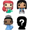 Image de Figurine de collection en vynile Funko Disney Princesses Bitty POP (x4) Marron 2,5 cm FK73027