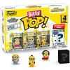Image de Figurine bitty pop minions series 3 Funko Blister 4 (x4) Jaune 2,2 cm 889698730372