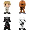 Image de Figurine Funko Pop Star Wars New Classics Exclusive (x4) Multicolore TU 889698741385