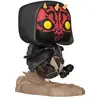Image de Figurine de collection vinyle Funko Star Wars POP! Rides Deluxe Darth Maul on Bloodfin Noir 9 cm FK76014