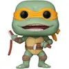 Image de Figurine en vinyle Funko Tortues Ninja POP! Movies Michelangelo Sausage Link Nunchucks Vert 9 cm FK76047