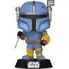 Image de Figurine de collection en vinyle Funko Star Wars The Mandalorian POP Paz Vizsla Bleu 9 cm FK76553