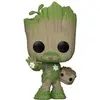 Image de Figurine Funko We Are Groot POP! Movies Vinyl Iron Man Vert 9 cm FK79516